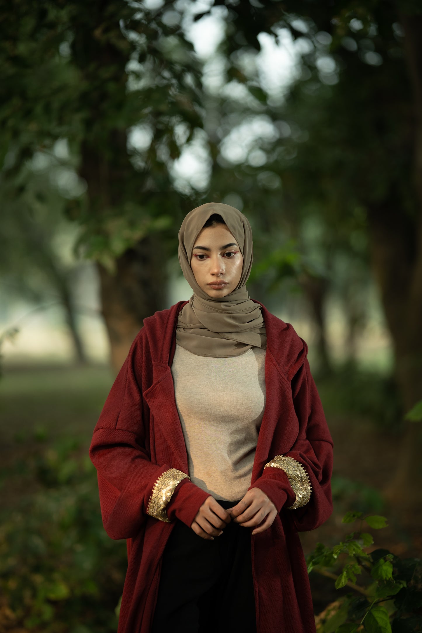 "MY SOUL GOT EMPOWERED" ABAYA HOODIE