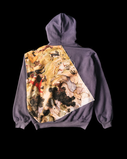 "THE MUGHAL POTRAIT" CANVAS INSPIRED HOODIE