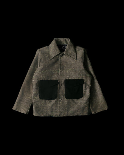 "JUST FELL FOR YOU" HANDWOVEN JACKET